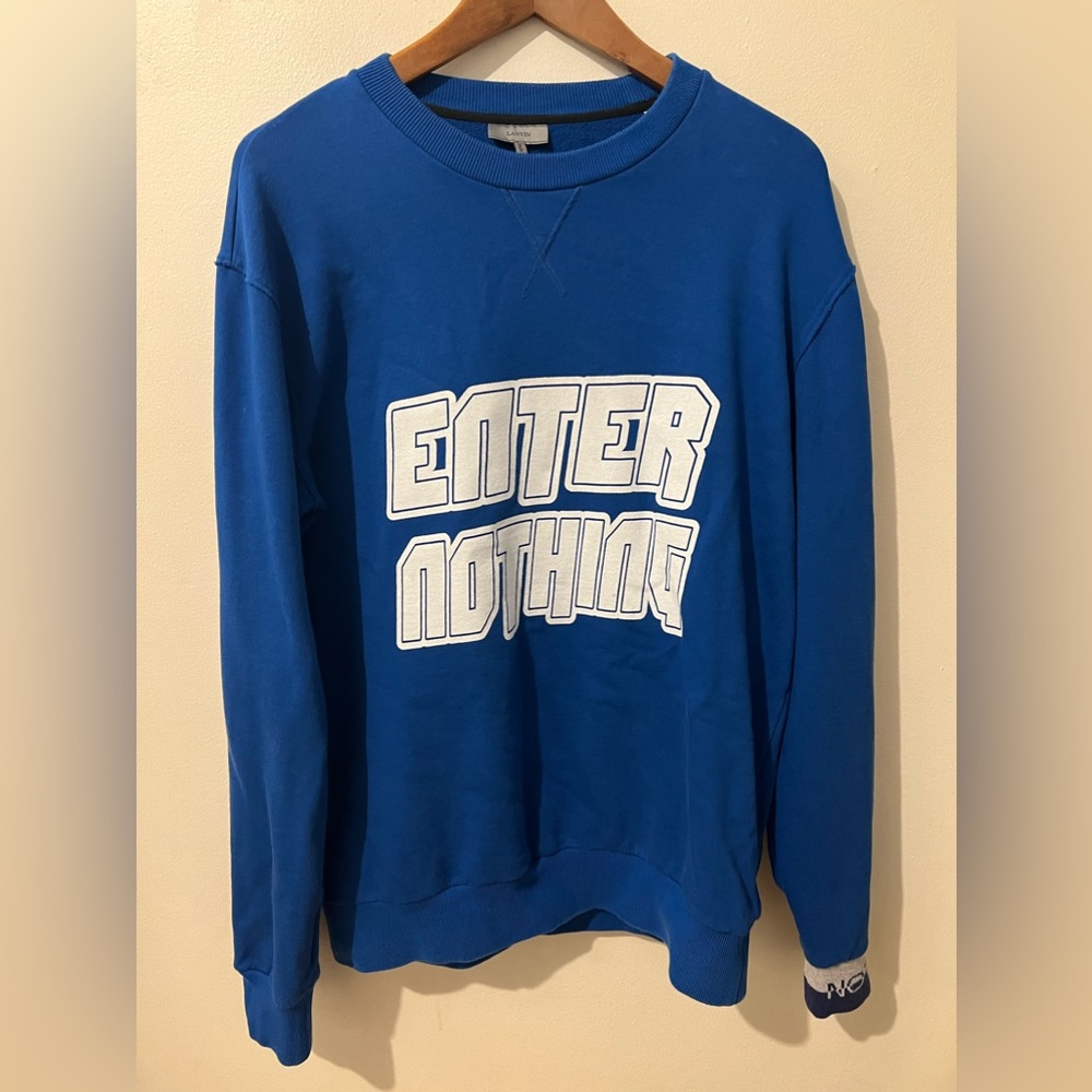Lanvin sweatshirt made in Italy
